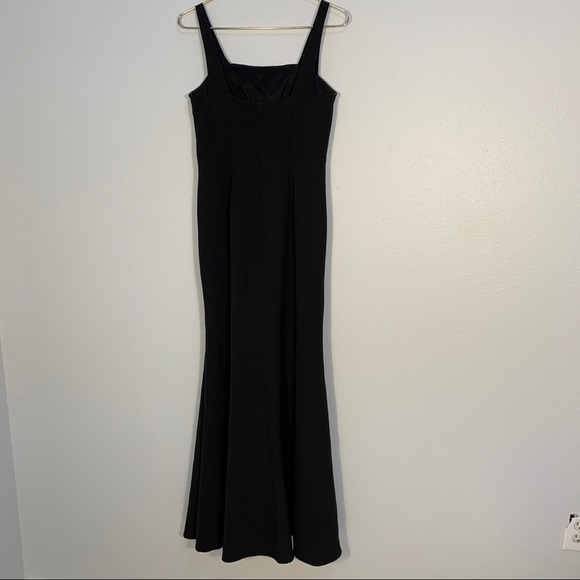 JS Collections Mermaid Maxi  Cocktail Dress 4 - Picture 1 of 5